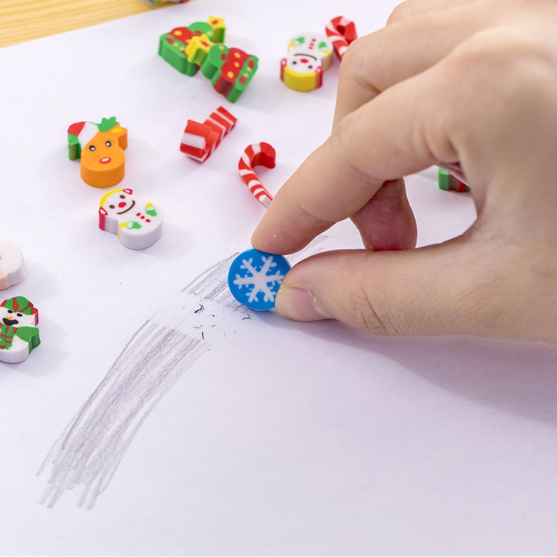 Set 36 Cục Tẩy Nhỏ Đa Năng Dạng Sáng Tạo Cho Giáo Viên