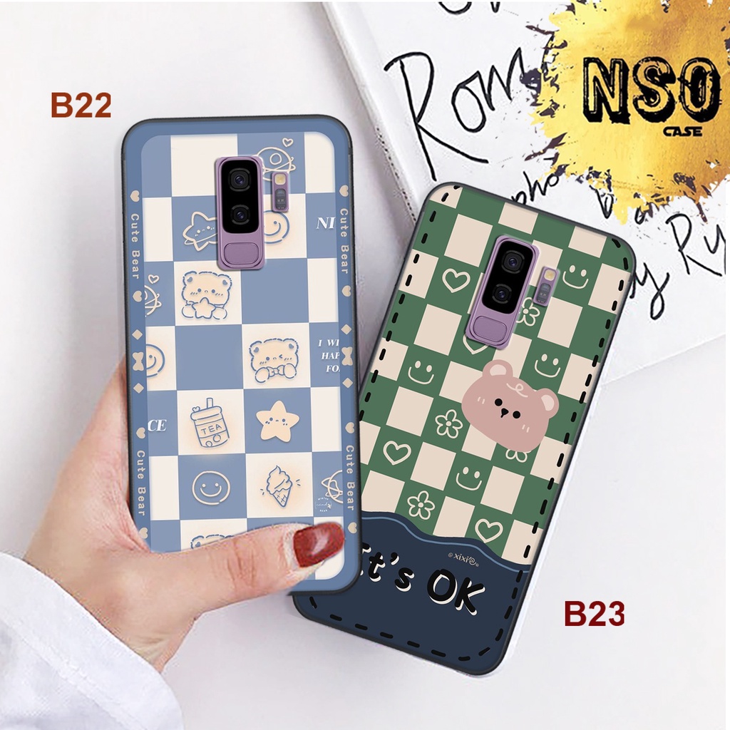 Ốp samsung s9 / s9 plus in hình họa tiết cute siêu dễ thương
