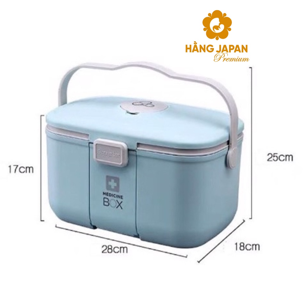 Hộp đựng thuốc tiện ích HONPER - HP525 đa năng hàng chính hãng