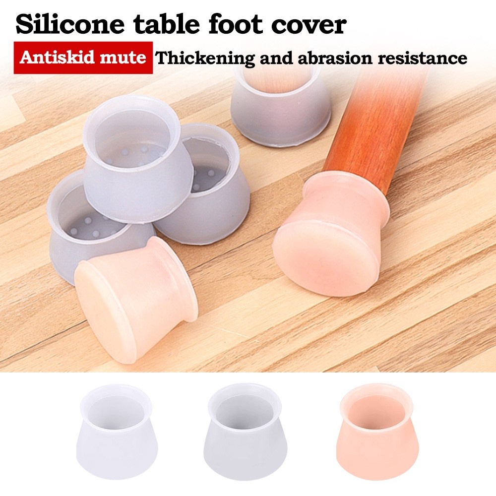 Miếng Bọc Chân Bàn Ghế Bằng Silicone Tiện Dụng