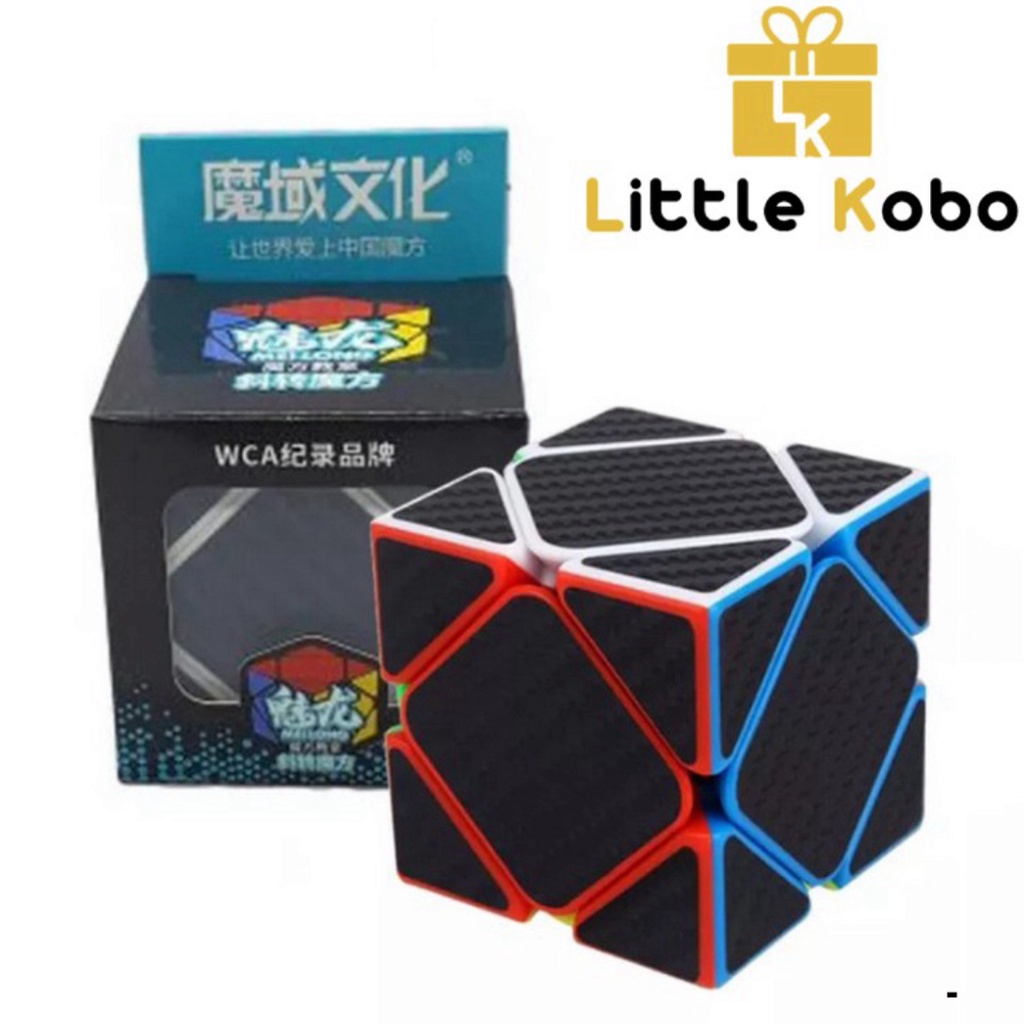 Bộ Sưu Tập Rubik Carbon MoYu MeiLong 2x2 3x3 4x4 5x5 Pyraminx Megaminx Skewb Square-1 SQ1 Tam Giác 12 Mặt Rubic