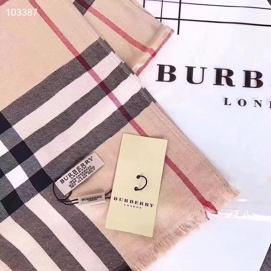 Khăn Choàng Burberry Chất Liệu Cotton Cao Cấp Thời Trang