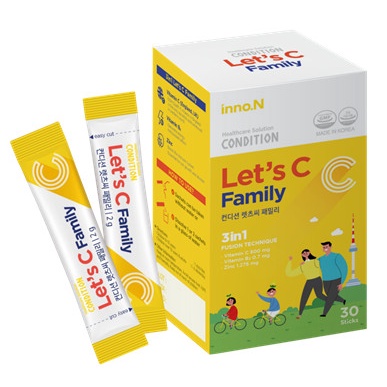 CONDITION LET’S C FAMILY – Bổ sung Vitamin C, Kẽm và Vitamin D