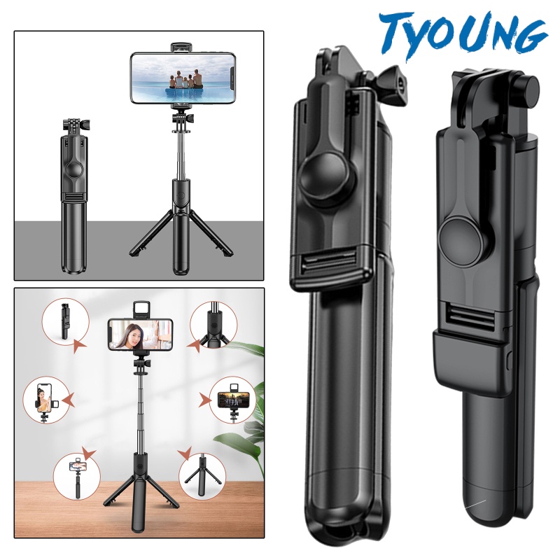 Gậy Chụp Ảnh Tự Sướng Bluetooth Điều Khiển Từ Xa Cho Điện Thoại | BigBuy360 - bigbuy360.vn