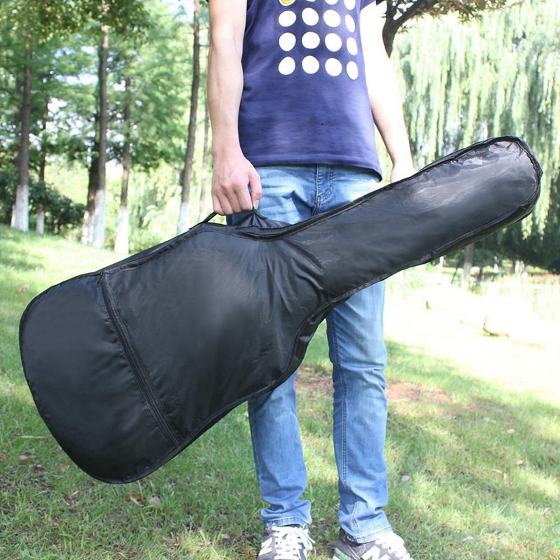 38Inch Guitar Bag Oxford Cloth Shoulder Gig Bag Case With Pocket Guitar Parts & Accessories