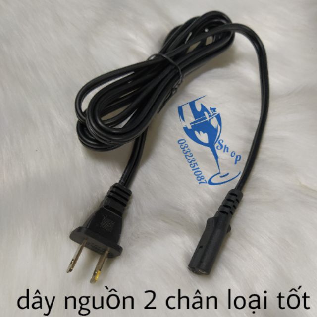 Dây cắm nguồn tivi - đài 2 chân hàng đẹp