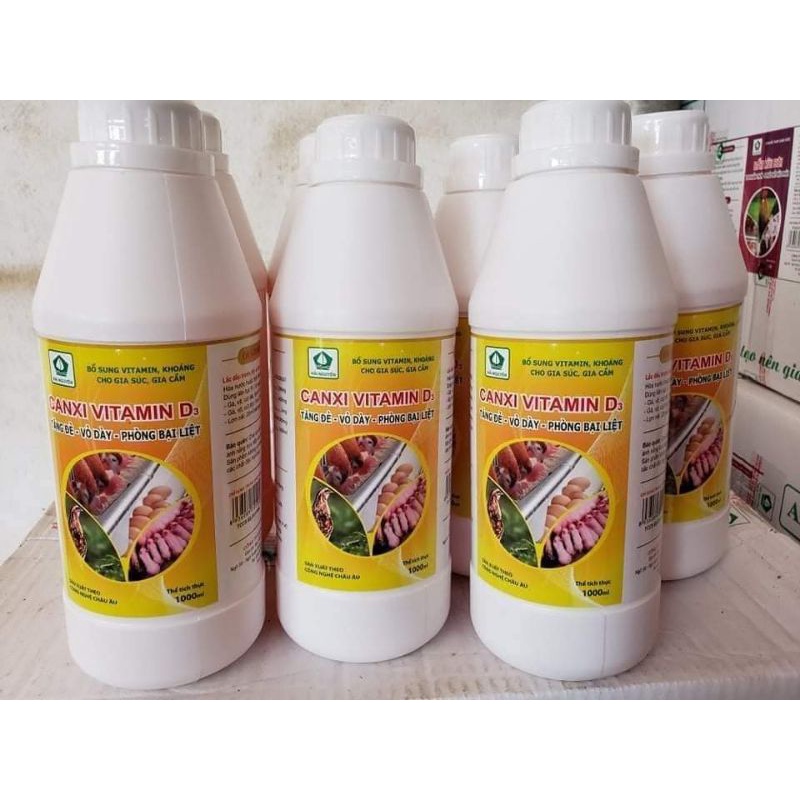 BỔ XUNG CANXI, KHOÁNG, VITAMIN CHO GIA SÚC, GIA CẦM