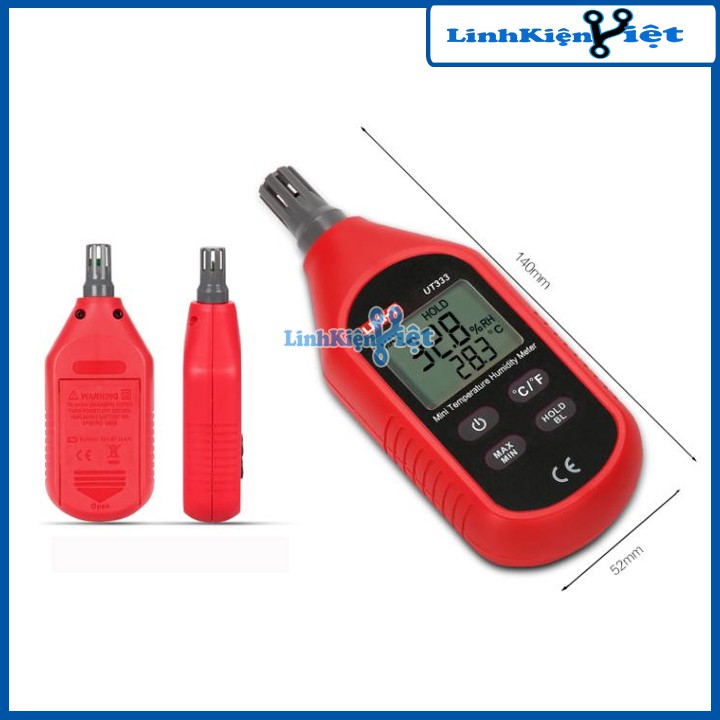 Thiết Bị Đo Nhiệt Độ - Độ Ẩm UT333 UNI-T