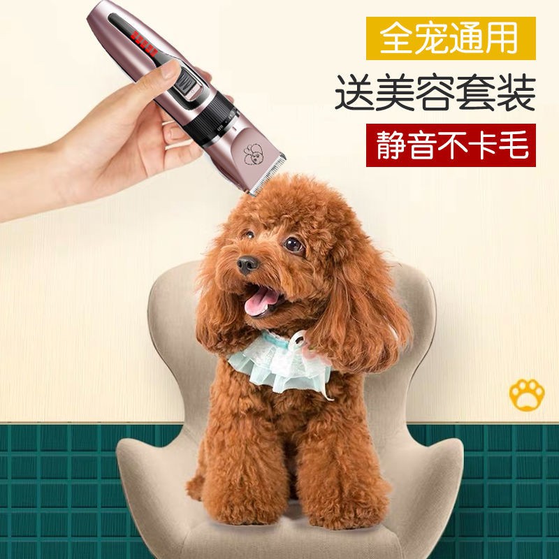 【Sẵn sàng giao hàng】 tông đơ cắt lông chó mèo tông đơ cắt tóc Máy cạo râu cho chó Pet tông đơ điện mèo Te