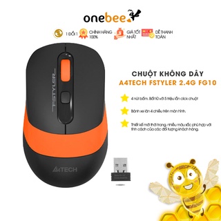  Chuột Không Dây A4tech FStyler 2.4G Wireless FG10 - Hàng Chính Hãng