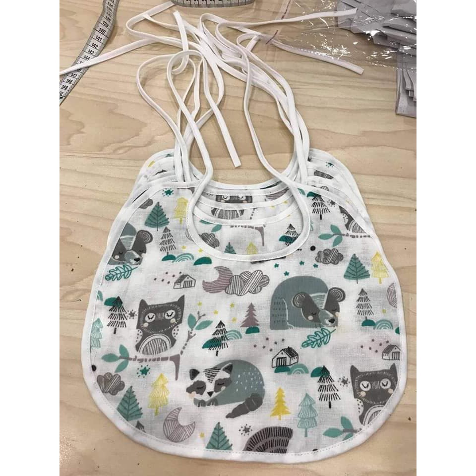 Vải xô sợi tre 2 lớp xuất Nhật khổ 1,35m