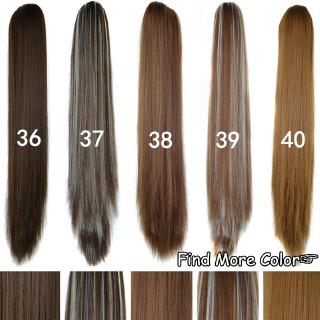 Phần Tóc Giả Làm Dày Tóc Kiểu Thẳng Dài 24"