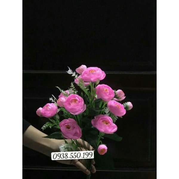 Cụm Hoa Trà Gạo Giả Hoa Giả Trang trí