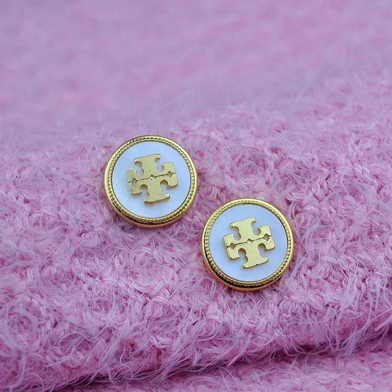 Tb Khuyên Tai Lapis lazi Amethyst Đính Ngọc Trai Giả Mạ Vàng Đơn Giản Phong Cách retro