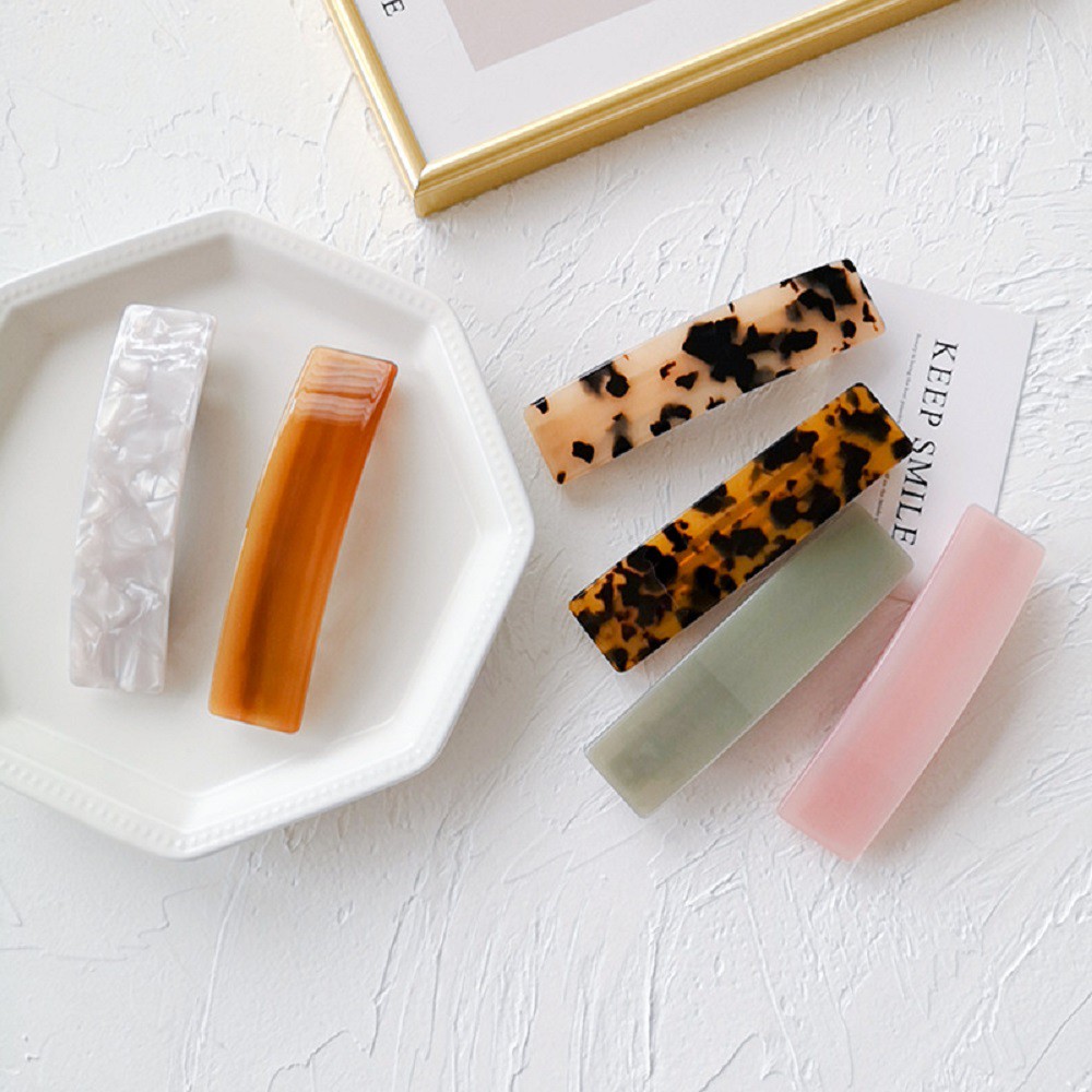 Kẹp Tóc Họa Tiết Da Báo Nhiều Màu Thời Trang Cho Nữ 2life