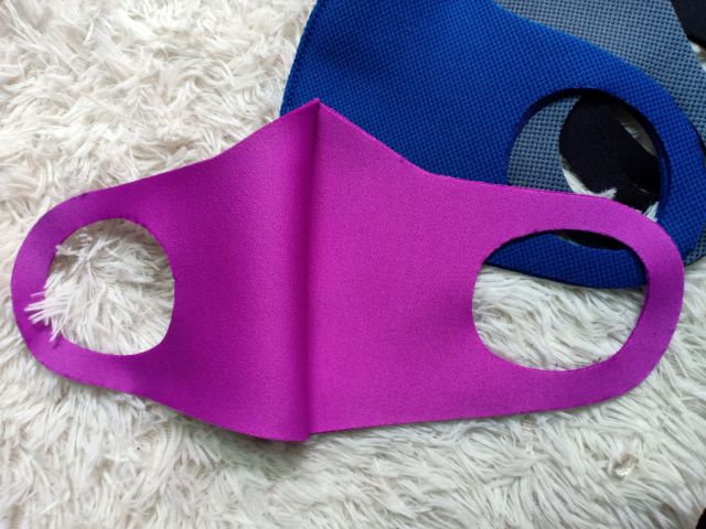 Khẩu trang vải su 2 lớp dầy thoáng khí giặt được size người lớn mã SU15 | BigBuy360 - bigbuy360.vn