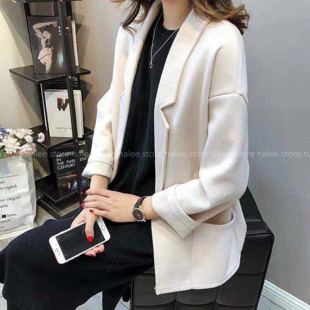 Khoác vest dạ mềm