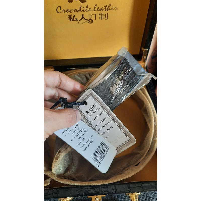 Thắt lưng nam hộp cá sấu