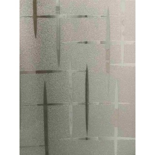 Decal dán kính 3D Khổ 90cm cát mờ