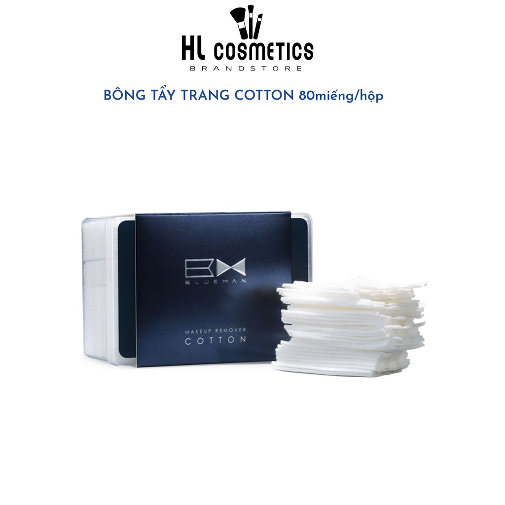Bông Tẩy Trang Cotton 80 Miếng/Hộp (Có Thể Dùng Làm Bông Thấm Toner) ZL02