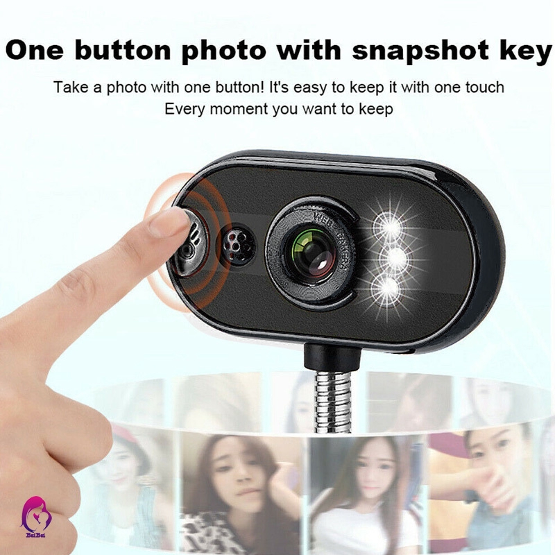 【Hàng mới về】ReadyStock Webcam HD 480P kèm mic có Với tầm nhìn ban đêm For Desktop Computer PC Laptop Home Office | BigBuy360 - bigbuy360.vn