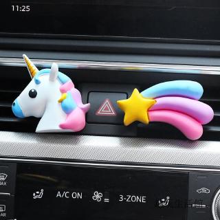 Phụ kiện trang trí máy điều hòa xe hơi hình kỳ lân đáng yêu