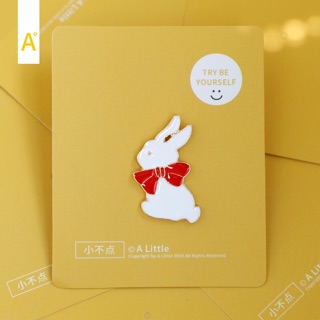 Huy hiệu hình con thỏ Hubeshop