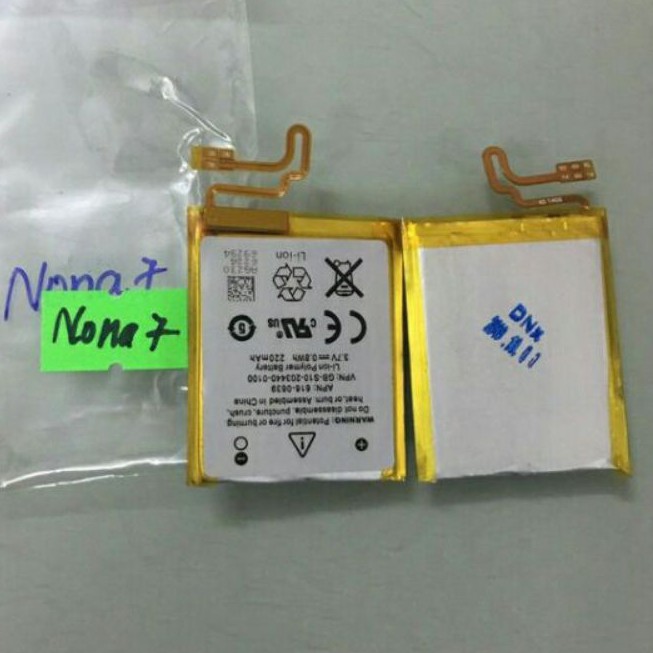 pin iPod Nano Gen 7, iPod Nano 7 Original Battery bảo hành 6 tháng