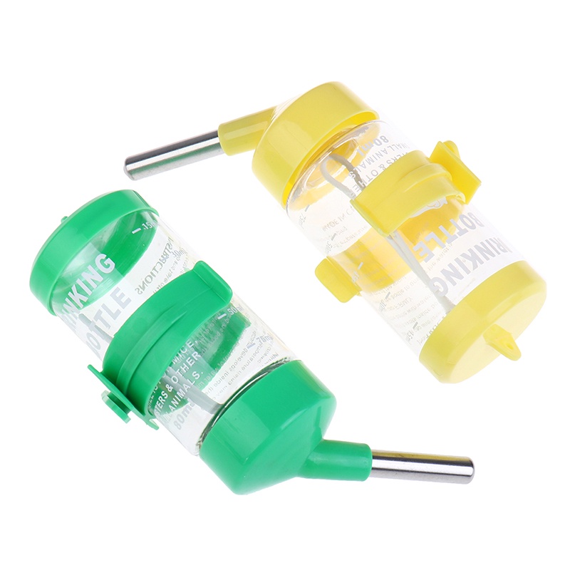 Bình Nước Bằng Nhựa Gắn Lồng Nuôi Chuột Hamster Tiện Dụng