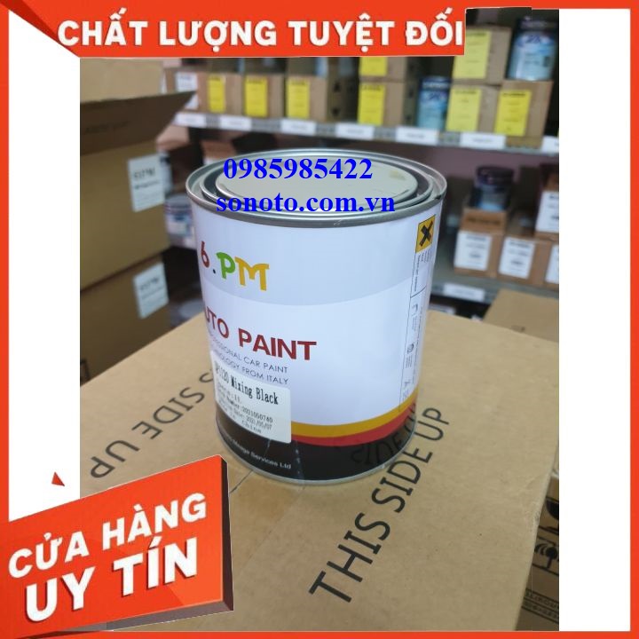 QP1120 Sơn gốc màu đen 1K Autopaint lon 1 Lít ( Sơn oto xe máy )