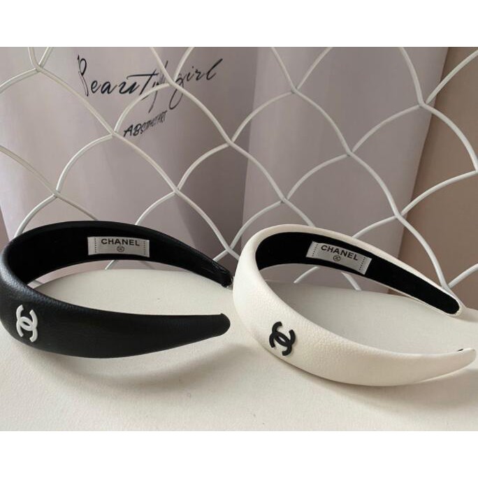 Băng Đô Da Cài Tóc Thời Trang Cho Nữ