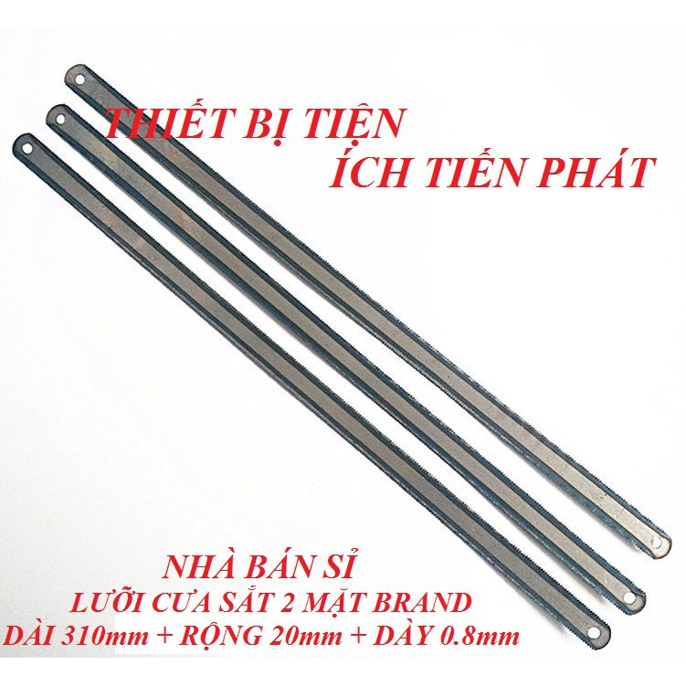 Khung Cưa Sắt BOSSMAN Đỏ + Tặng Kèm 5 Lưỡi Cưa 2 Mặt BRAND (Chính Hãng)