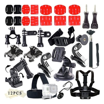 Bộ phụ kiện GOPRO, SJCAM 43 chi tiết cao cấp POPO