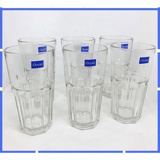 Bộ 6 cốc ocean p01963 - centra long drink 495ml - ngấn