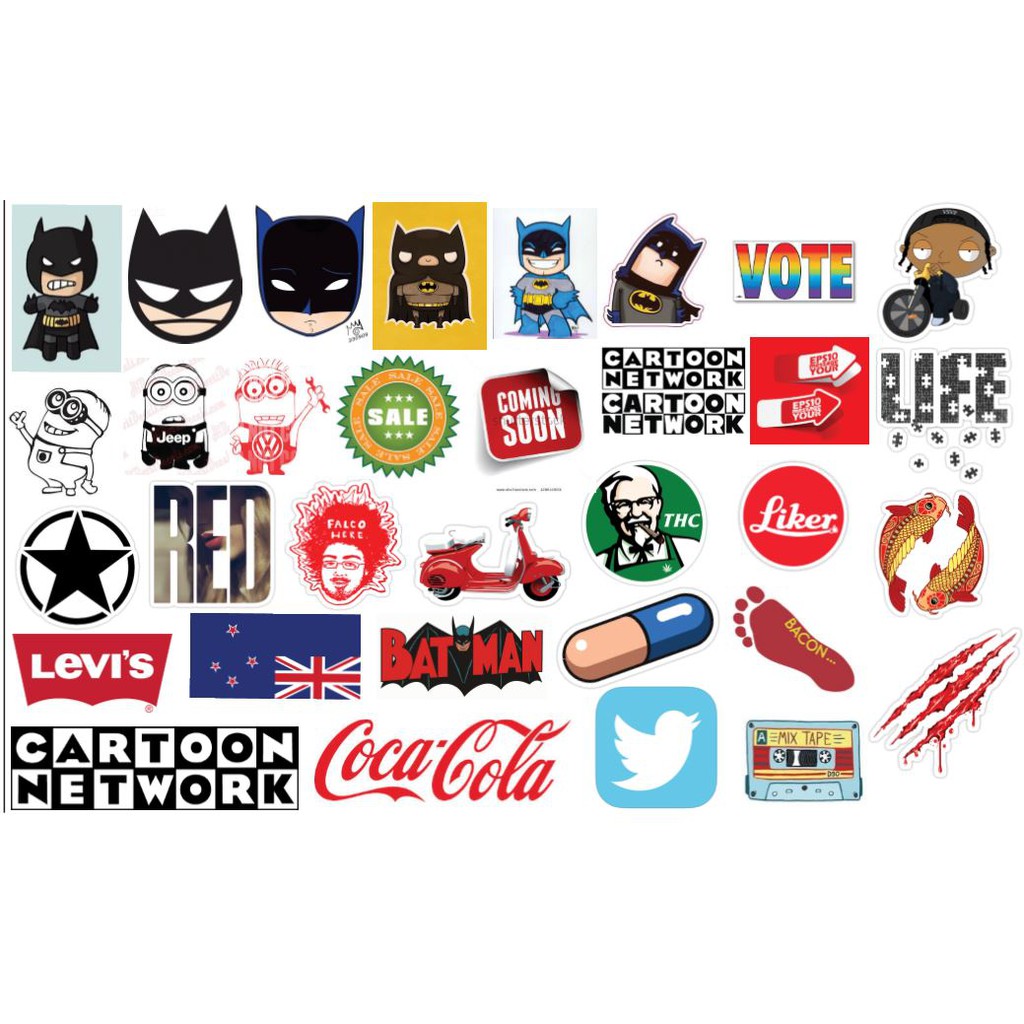 STICKER dán Vali, xe, barber shop, Mũ bảo hiểm , macbook, đàn, tường... Nhập mã GIẢM GIÁ 15k khi mua từ 3 set
