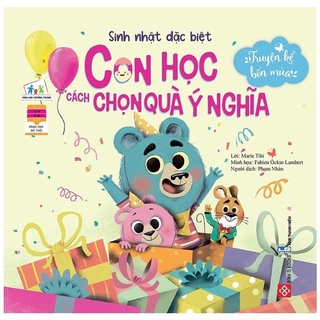 Sách truyện kể bốn mùa - sinh nhật đặc biệt - con học cách chọn quà ý nghĩa