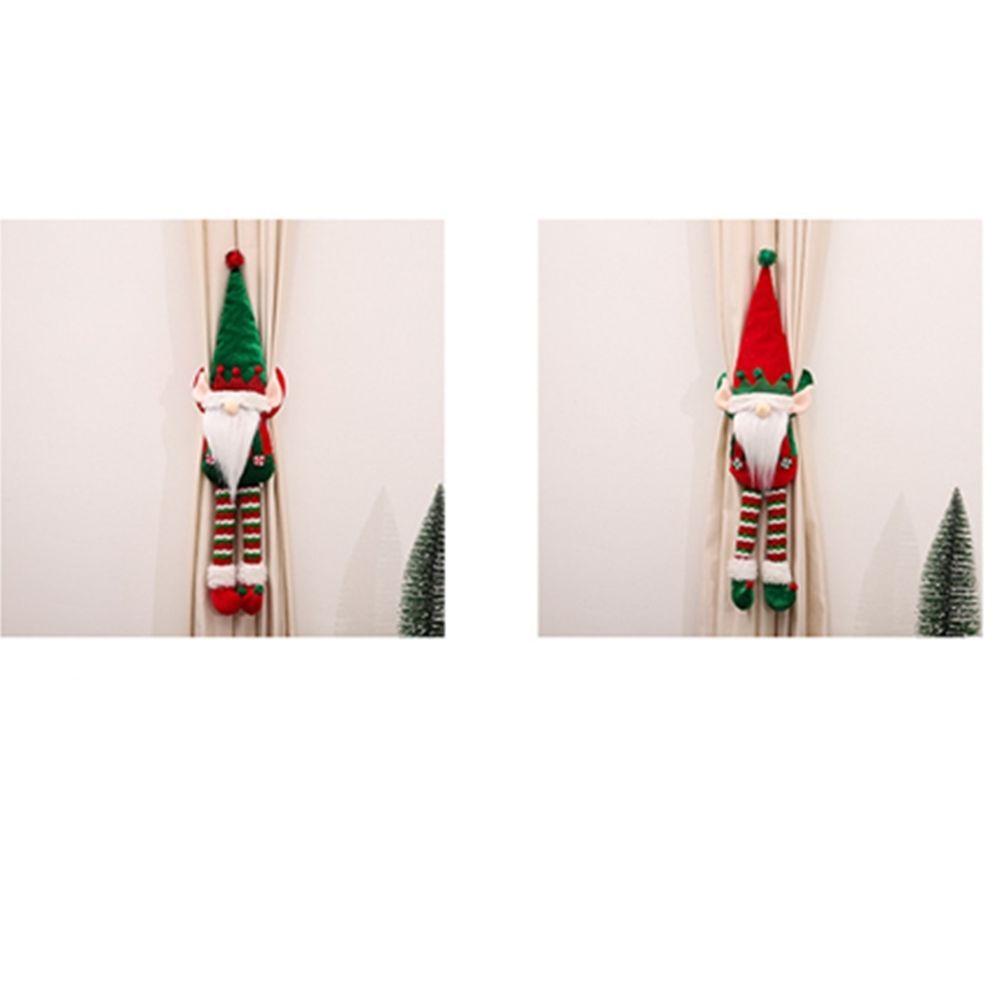 Dây Buộc Rèm Cửa Họa Tiết Hoạt Hình Giáng Sinh Trang Trí Giáng Sinh Giá Đỡ