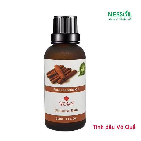 Tinh dầu vỏ quế 30ml, dùng xông khử mùi với máy khuếch tán &amp; đèn xông tinh dầu.