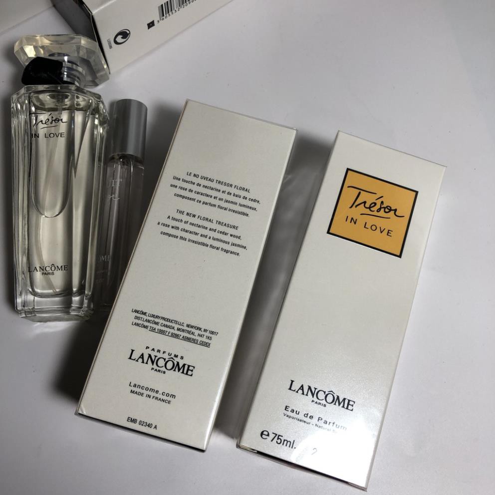 [NƯỚC HOA CAO CẤP] Nước Hoa Lancome Trésor In Love Eau de Parfum 75ML 20ML | BigBuy360 - bigbuy360.vn