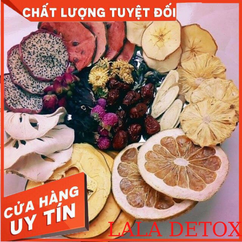 DETOX TRÁI CÂY SẤY KHÔ GIẢM CÂN AN TOÀN HIỆU QUẢ