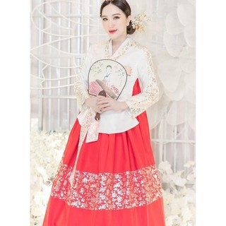 Ảnh thật-S7. Hanbok cho nữ, vải dày dặn nha khách.