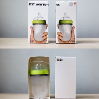 Bình sữa silicone Comotomo cao cấp 150ml/ 250ml - Hàng chính hãng
