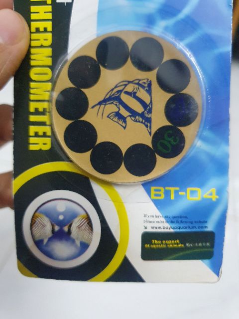 VÒNG TRÒN DÁN HỒ CÁ ĐO NHIỆT ĐỘ HIỆN SỐ BOYU BT04