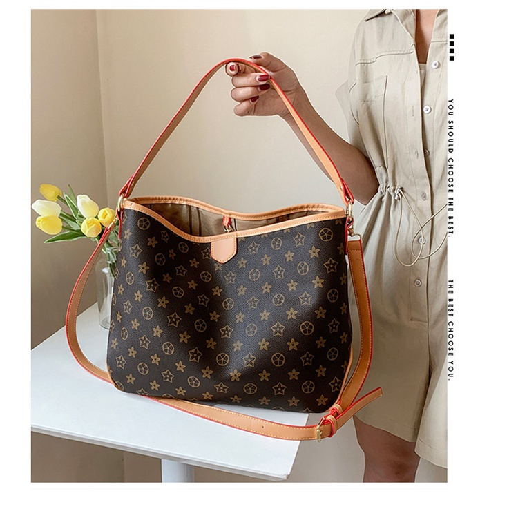 Túi Đeo Chéo Một Bên Vai Sức Chứa Lớn Thời Trang Cho Nữ 2021