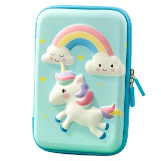 Túi Đựng Bút Đa Năng Chống Sốc In Họa Tiết Hoạt Hình 3d Dễ Thương Cho Học Sinh Tiểu Học