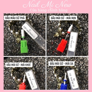 Đầu mài móng sứ , mài mịn ,phá gel,phá bột móng