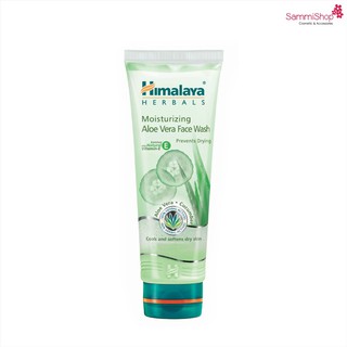 Sữa rửa mặt  Himalaya Moisturizing Aloe Vera Face Wash (100ml)