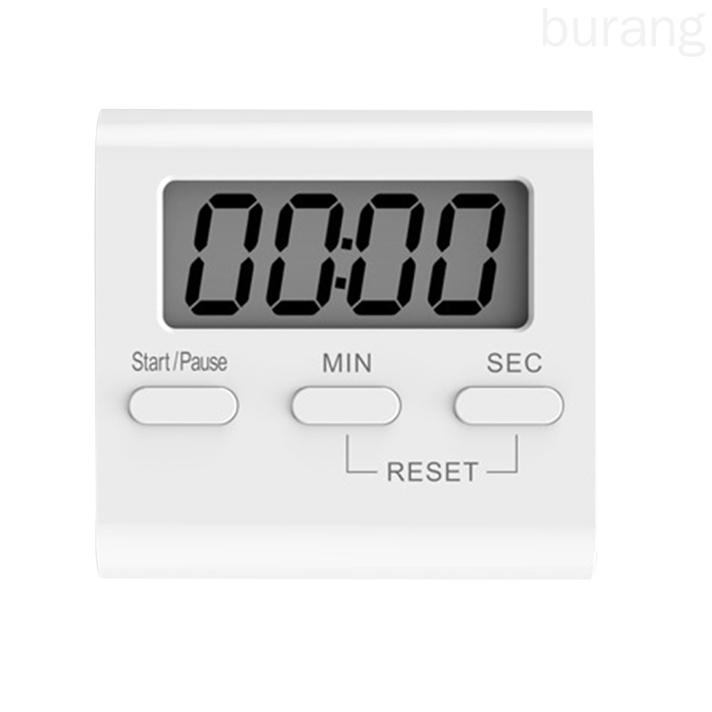 Đồng hồ hẹn giờ nấu ăn điện tử tích hợp màn hình LCD tiện dụng cho nhà bếp
