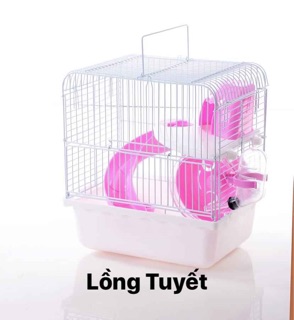 Lồng Nuôi Chuột Hamster 2tầng