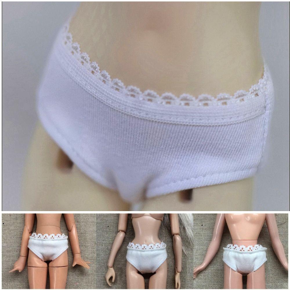 LUOL Quần Lót Cotton Phối Ren Xinh Xắn Cho Búp Bê